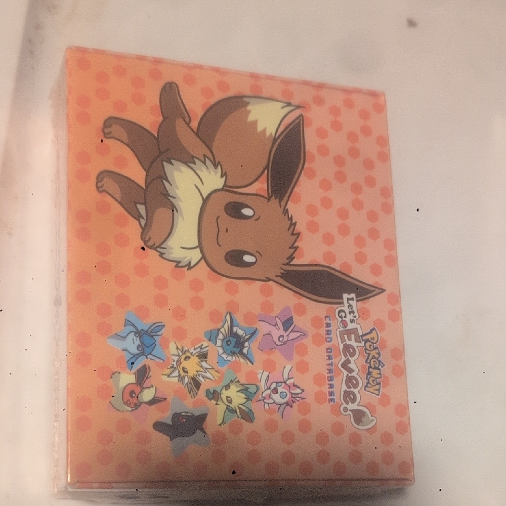 Pokemon Eevee and Evolutions Orange Box